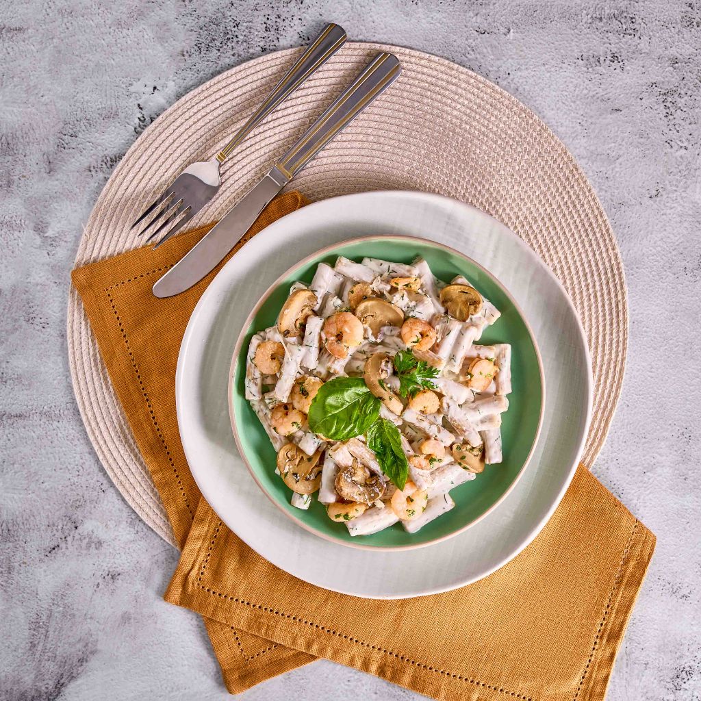 باستا بني بالروبيان